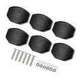 thumbnail image 1 of 6 Pcs/Set Peg Buttons, Tuning Pegs Knobs Machine Heads Buttons For Guitar (Black), 1 of 8
