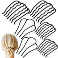 6 Pcs Side Hair Combs Metal Hair Fork Insert Comb Hair Comb For Women
