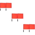 thumbnail image 1 of TABLZONE Red Handheld Signal Flags for Sports and Decoration Lightweight 6Pcs, 1 of 6