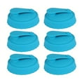 thumbnail image 1 of 6 Pcs Silicone Can Lids,Food-Grade Soda Can Covers with Flip Top,Leak-Proof Can Caps for Standard Beverage Cans,Keep Drinks Fresh & Carbonated,Dishwasher Safe, 1 of 8
