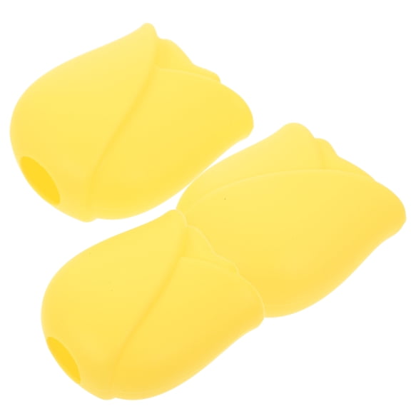 6 Pcs Silicone Cosmetic Brush Covers Makeup Brush Protective Covers Makeup Brush Organizers