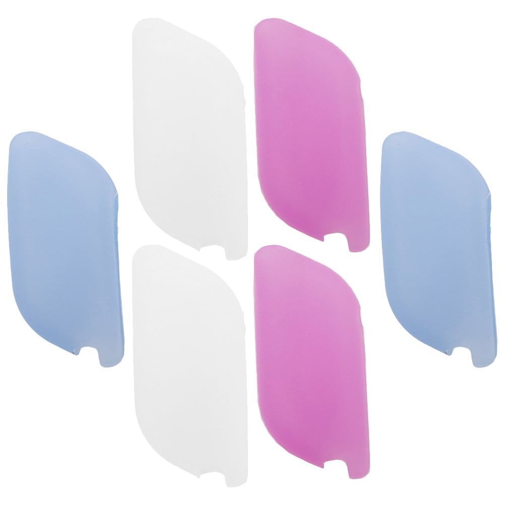 6 Pcs Silicone Toothbrush Cover Covers Caps Toothbrushes Portable Box Travel