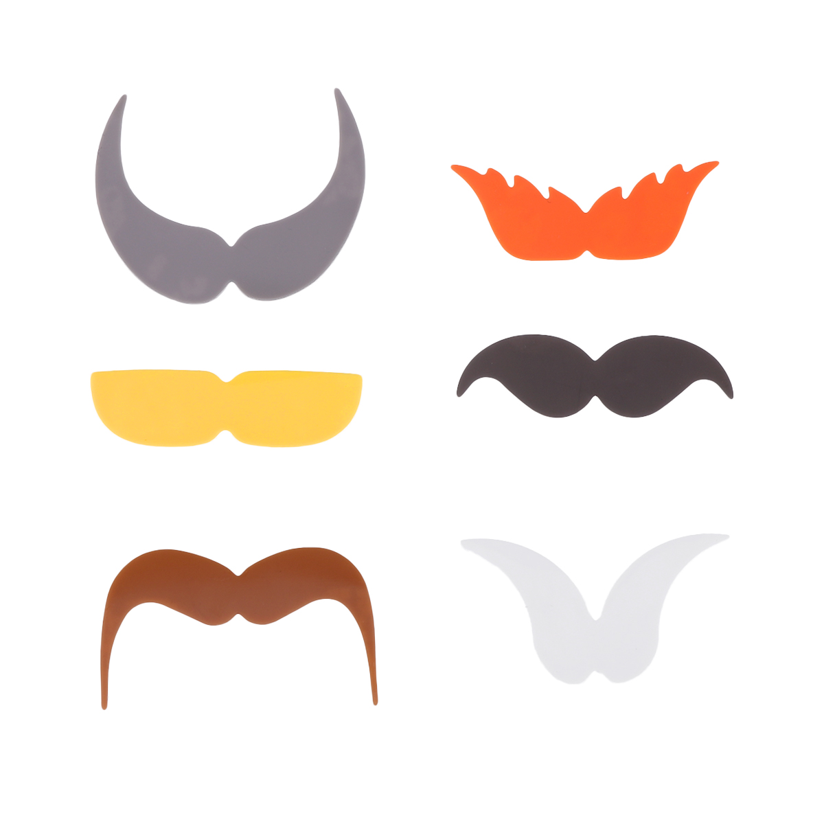 6 Pcs Silicone Wine Glass Marker Drinking Cup Identifier Creative