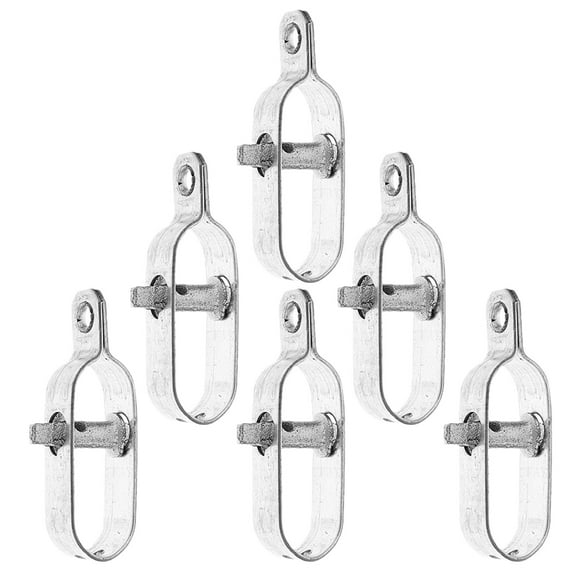 6 Pcs Heavy Duty Cable Tightener Set, Metal Wire Strainer Tool for Secure Tensioning, Cable Tensioner with Simple Design