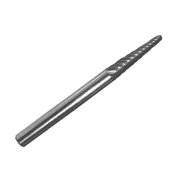 6 Pcs, Sl42 1/8 X 1/2 Cone 14 Taper Carbide Burr 1/8 Shank, Dulsl42, Finish Uncoated Bright; Cutting Length 1/2;