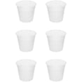 thumbnail image 1 of 6-Pack Small Pots with Drainage Holes, Breathable Plastic for Root Control and Decorative Flower Planting, 1 of 6