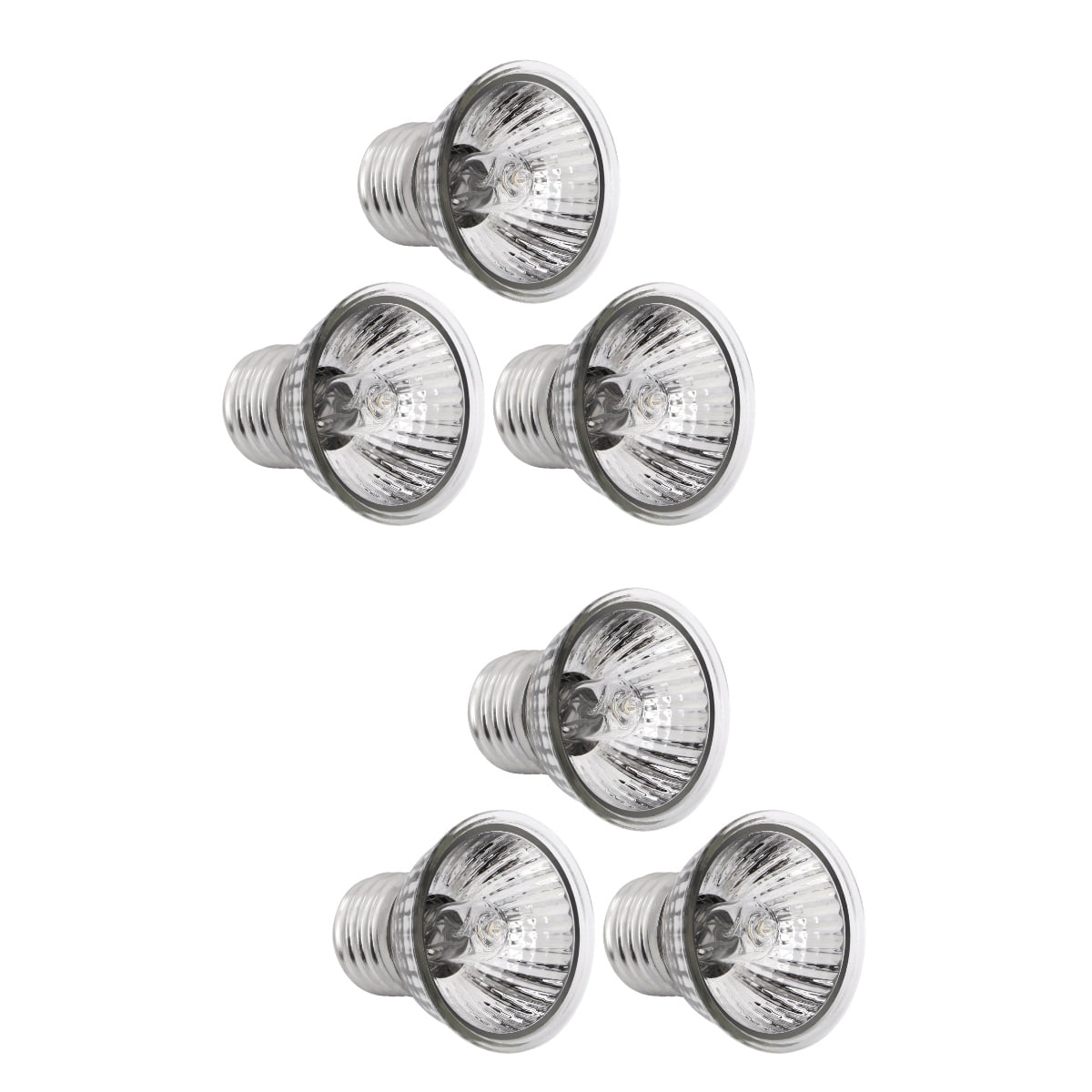 6 Pcs Snake Heat Lamp Reptile Fogger UV Heating Turtles Ceramic Emitter