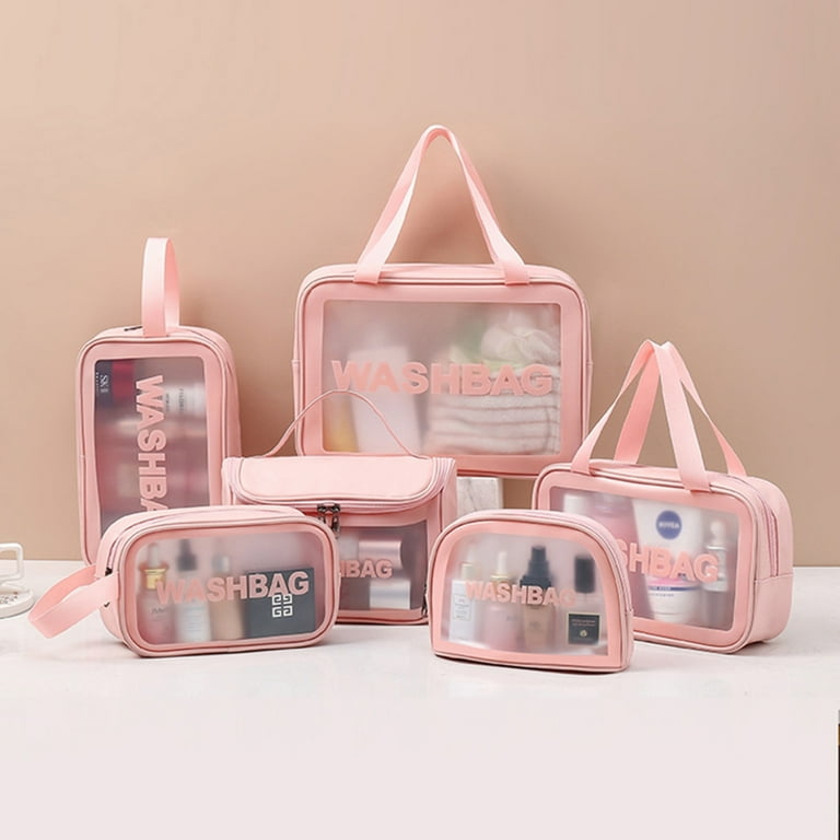 Travel cosmetic store case set