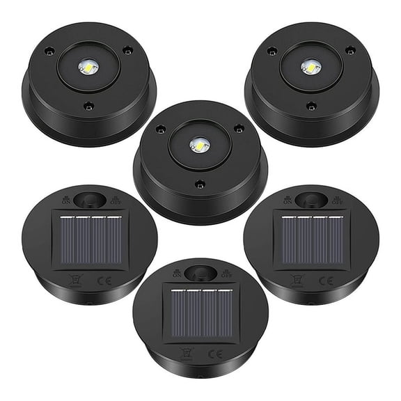6 Pcs Solar Lights 7 Solar Lantern Parts for Outdoor Hanging
