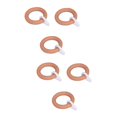 thumbnail image 1 of Set of 6 Wooden Curtain with Hanging Connectors, Pendants, and Circles for Home Decor, 1 of 6