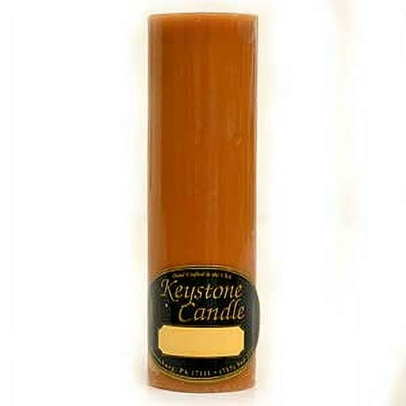 6 Pcs, Spiced Pumpkin 2x6 Pillar Candles 2 in. diameterx6.25 in. tall