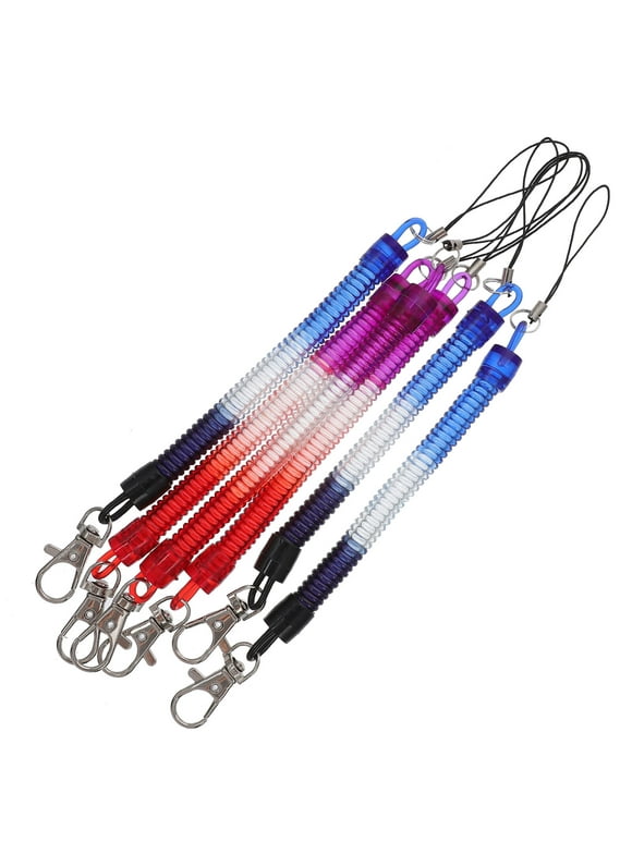 Spiral Elastic Keychain