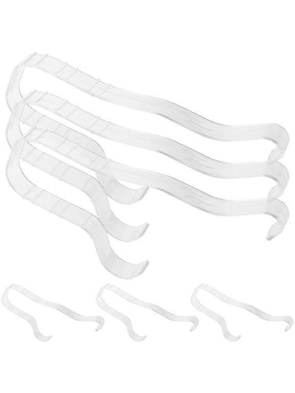 White Plastic Shoe Shaper for Organizing and Displaying Shoes