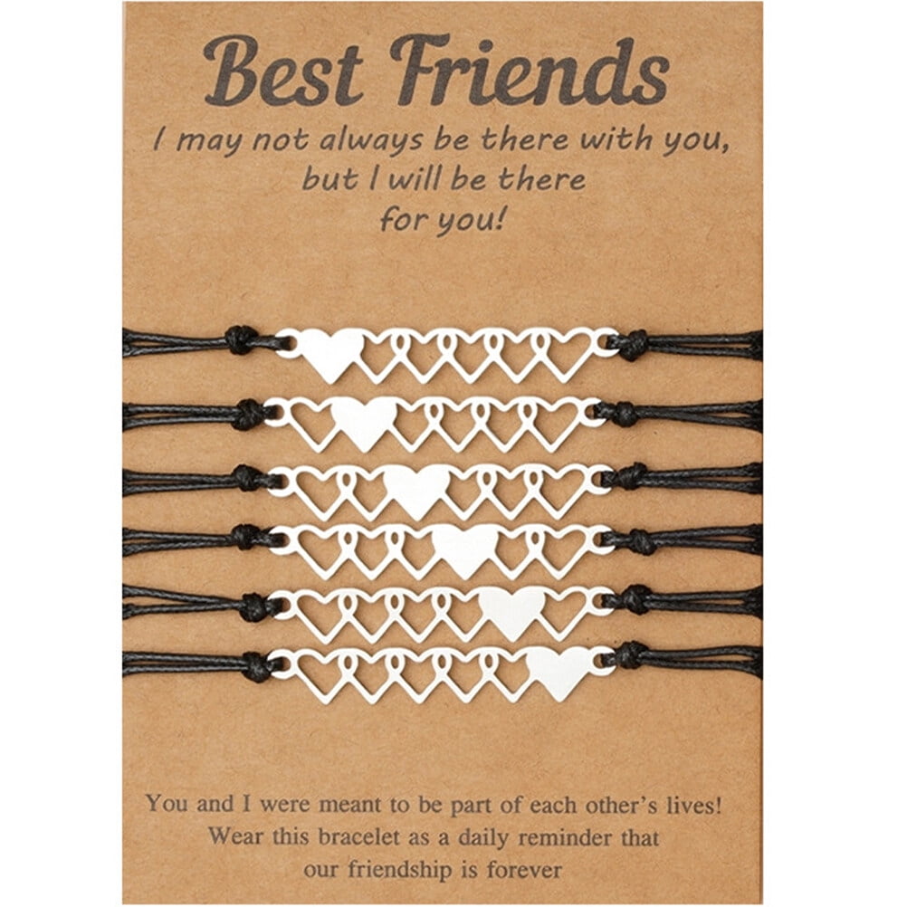 6 Pcs Stainless Steel Best Drill Bits for Elegance Sisters Bracelet