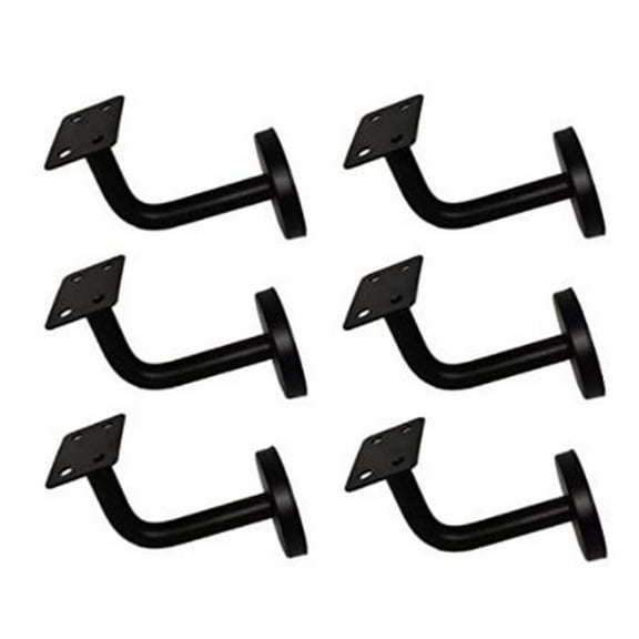 6 Pcs Stainless Steel Stair Handrail Bracket, Heavy Duty Stair Rail Support, Railing B y21447