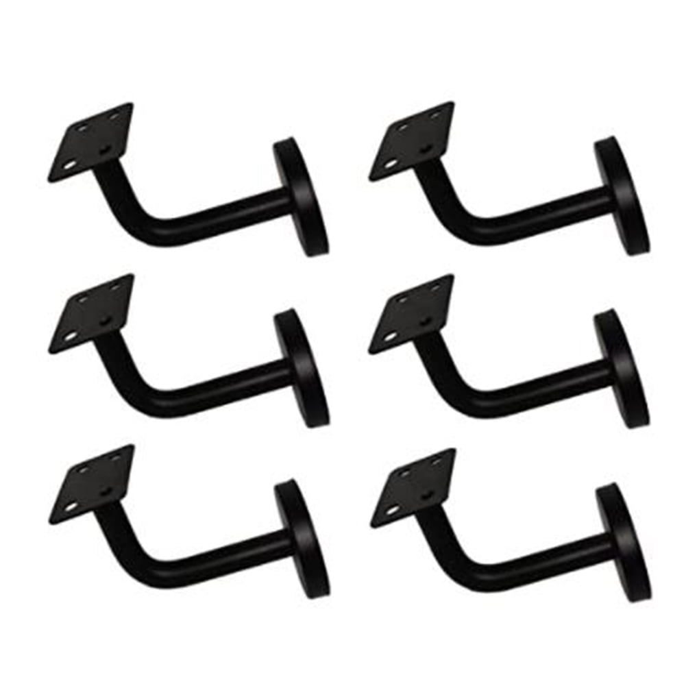 6 Pcs Stainless Steel Stair Handrail Bracket, Heavy Duty Stair Rail