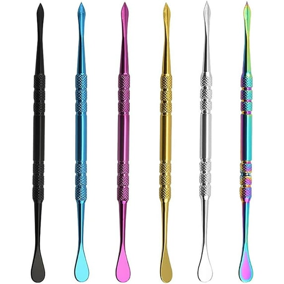 6 Pcs Stainless Steel Wax Carving Tools Scraper Tools Clay Sculpting Tools