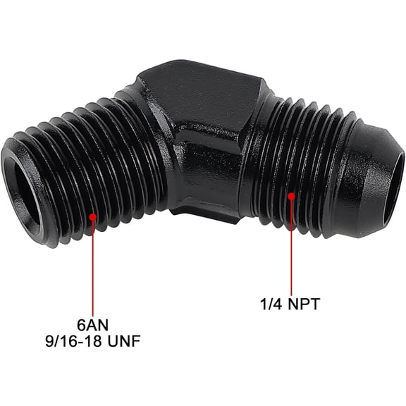 6 Pcs Straight Union Push to Connect Fitting, 1/2" x 5/8" OD Tube Reducer Connector Quick Push Lock Adapter Air Hose Fitting for Pneumatic System Pipeline Connection, Black