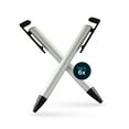 thumbnail image 1 of Sketch Lab 6 Pcs Sublimation Blank Pens Heat Press Silver Personalized Pens, 1 of 6