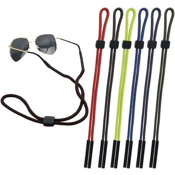 6 Pcs Sunglass Straps, Glasses Holder Sunglasses Strap, Chums Glasses Strap for Men and Women