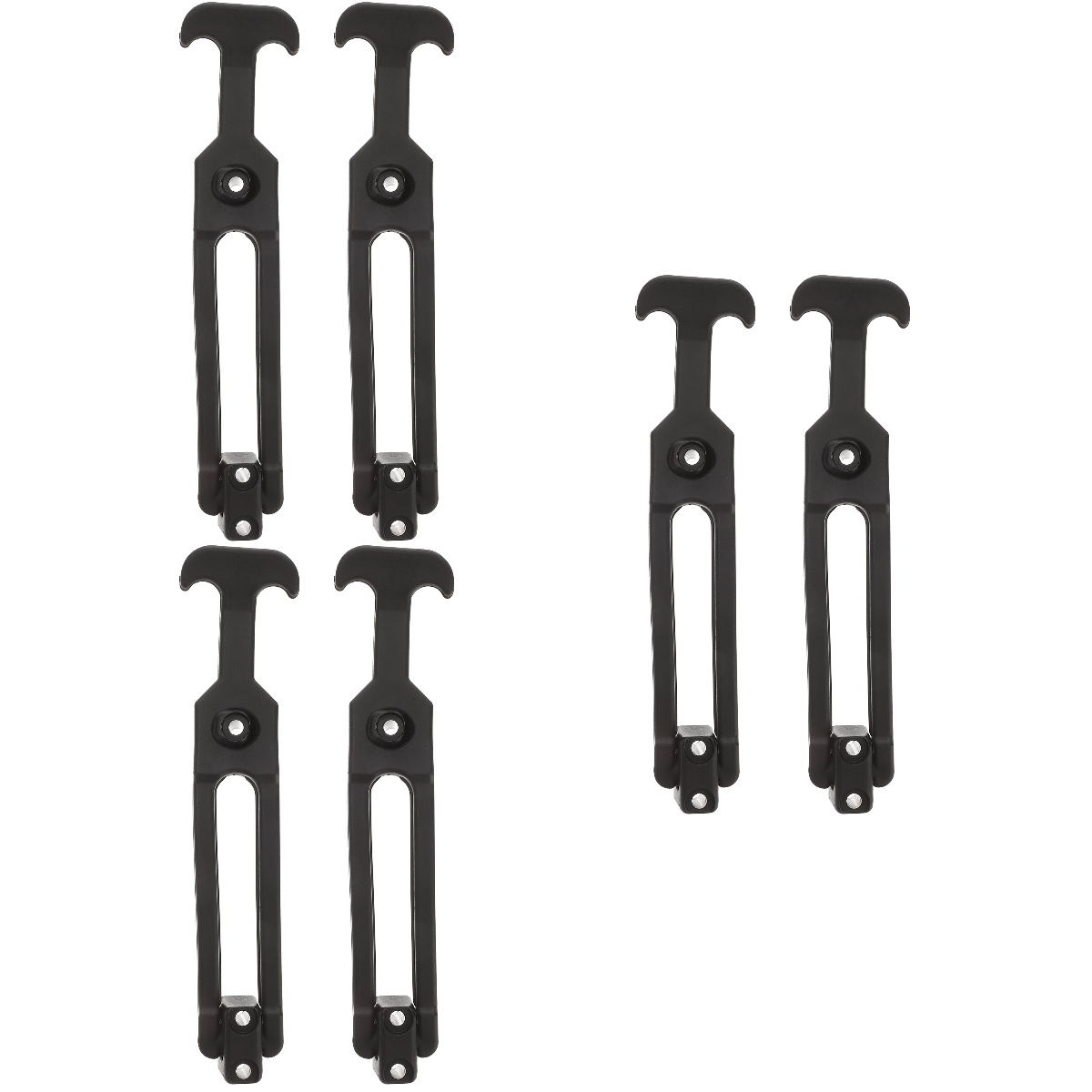 6 Pcs Thandle Hasp Latches Rubber Elastic Thandle Draw Latches for