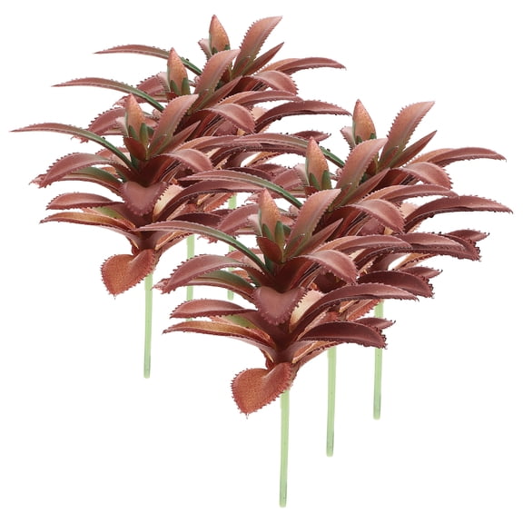 6 Pcs Table Ornaments Succulent Bonsai Decoration