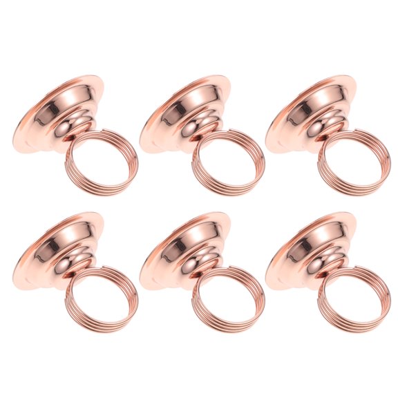 6pcs Iron Place Card Stand for Table Reserved Seat Number Recipe Holder Ideal for Weddings Restaurants and Banquets