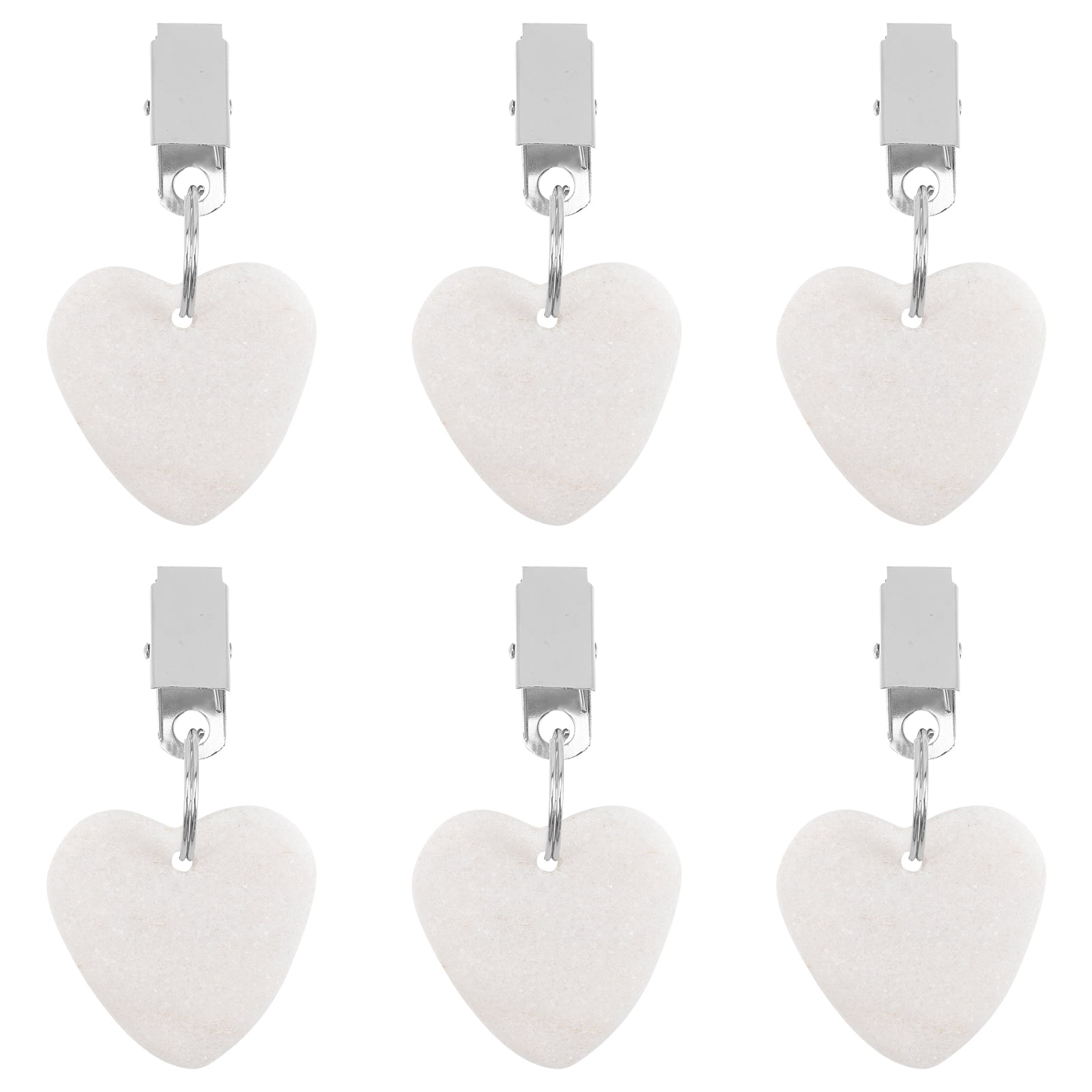 6 Pcs Tablecloth Clip Stainless Steel Weights for Outdoor Tables Patio