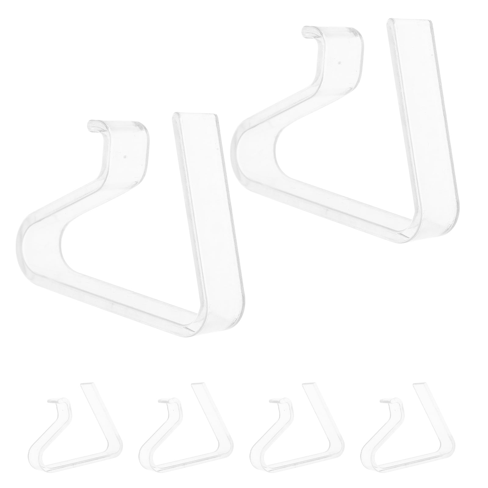6 Pcs Tablecloth Clips for Outdoor Tables Holder Transparent - Walmart.com