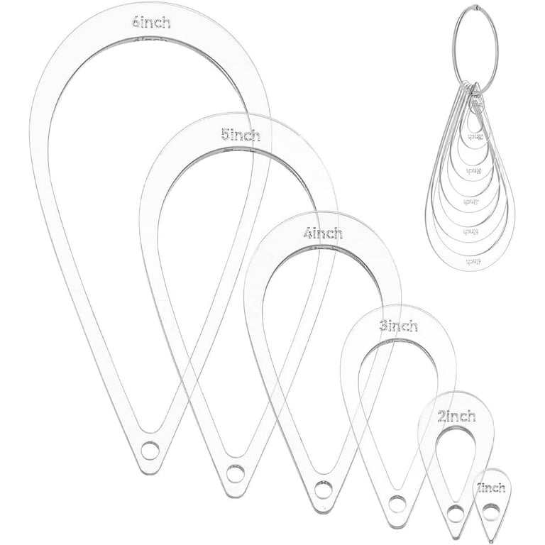 Acrylic Quilting Templates Acrylic Embroidery Template Quilt Stencils