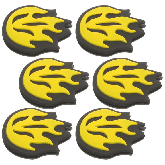 6 Pcs Tennis Racket Balls Decorations Vibration Dampener for Absorber Dampeners Absorbers