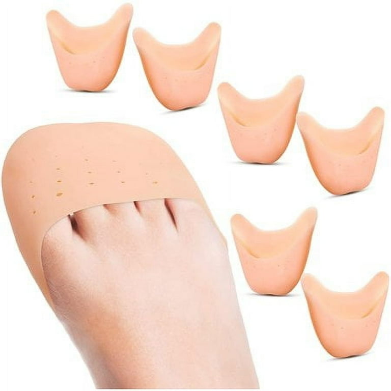 Pcs Toe Covers Toe Protectors for Women Silicone Toe Pouches Gel