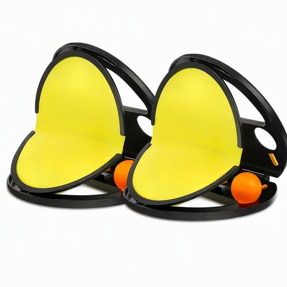 6 Pcs Toss and Catch Ball Game Set Include 2 Pcs Paddles 4 Balls Throw and Catch Ball Game for Outdoor Beach Pool Yard Games