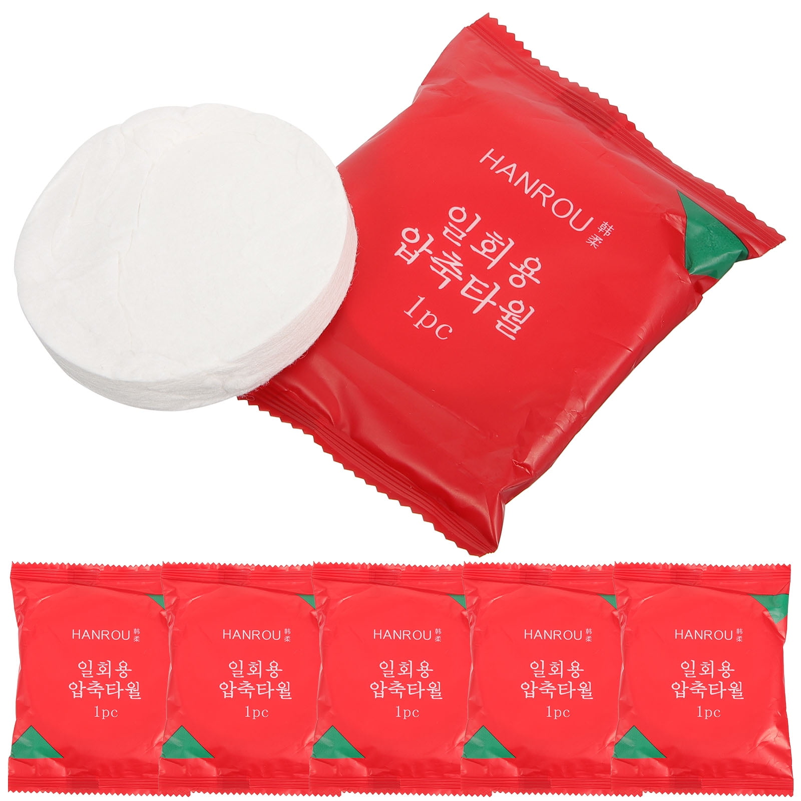 6 Pcs Travel Bath Towel Disposable Body Towels for Shower Compressed