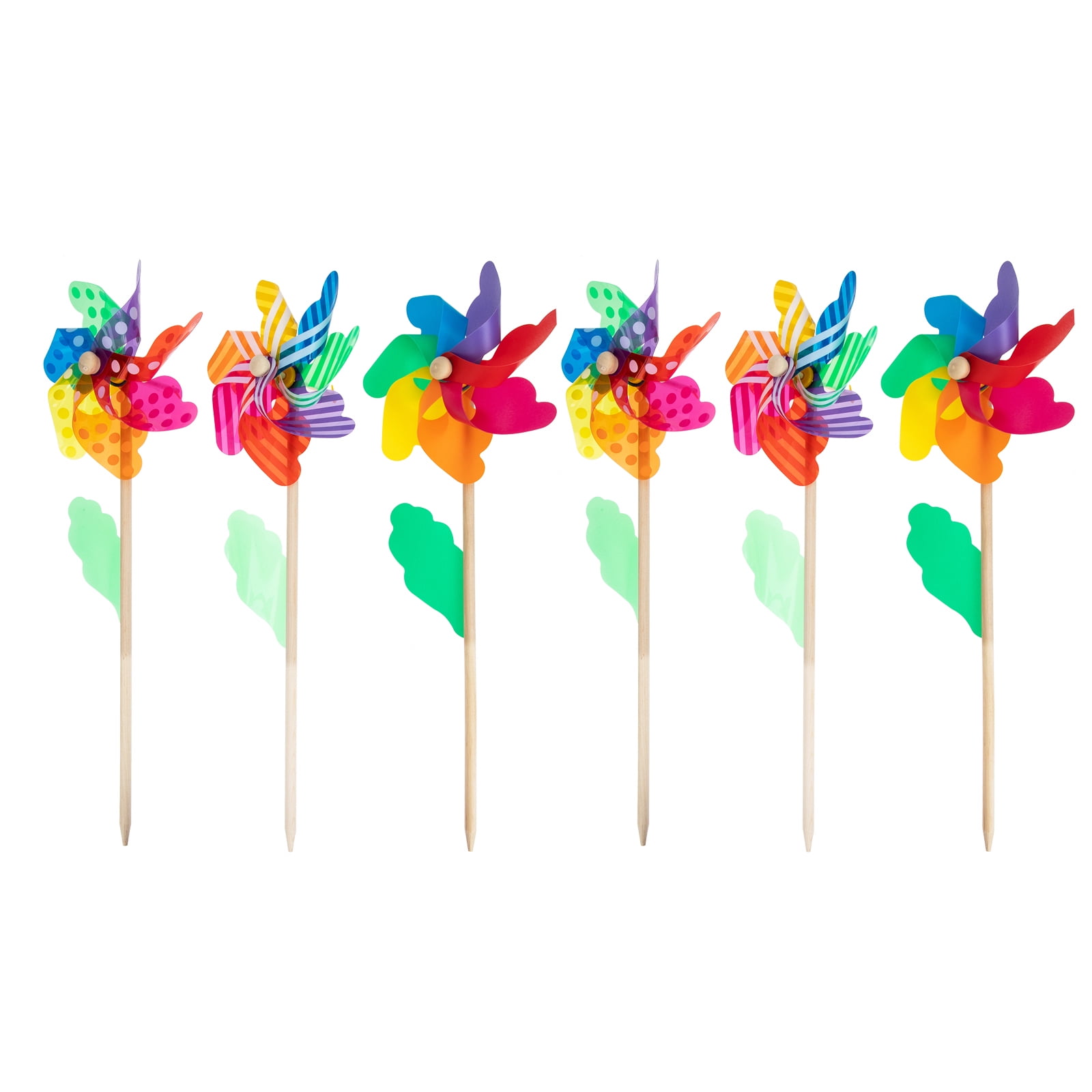 6 Pcs Twerking Toys Decor Pinwheels Bulk Handheld Pinwheels Pinwheels