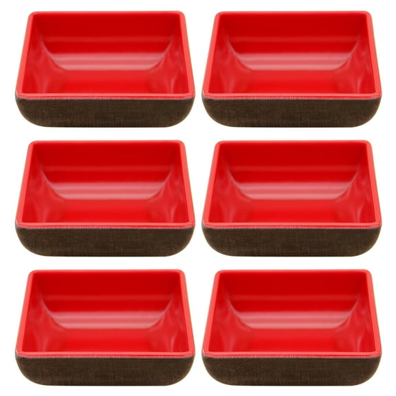 6-Piece Sauce Dish Set for Condiments, Seasoning, Sushi, Dipping, and Sauce Bowls - and Dinnerware Accessory