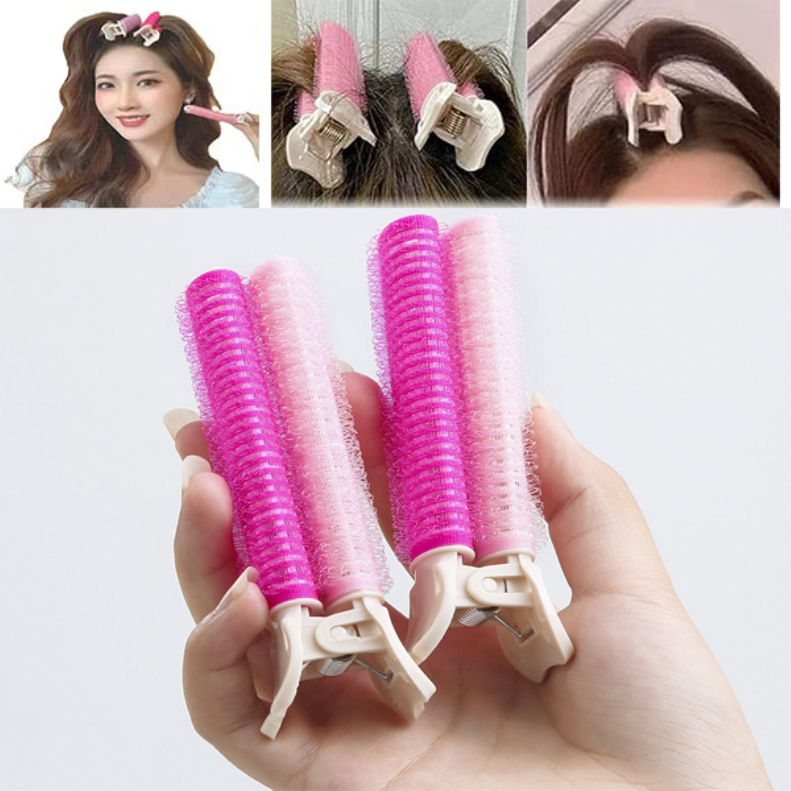 Volumizing Hair Clips - 9Pcs Velcro Hair Clips For Volume, Hair