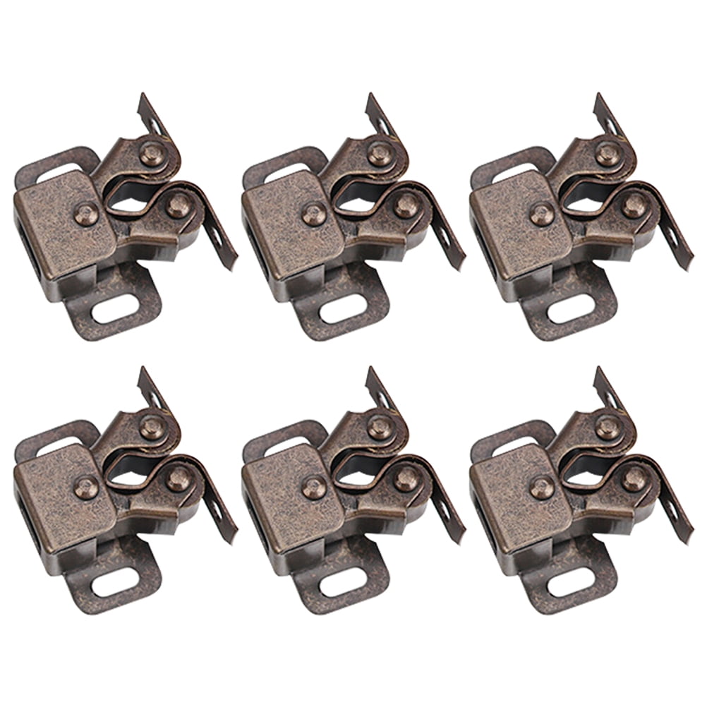 6 Pcs Wardrobe Door Buckle Ball Roller Catches Closet Lock