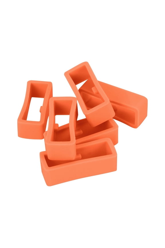 6 Pcs Watch Band Loops 22Mm Silicone Watch Strap Holder Loop Watch Strap Loops Watch Strap Keeper Silicone Replacement Watch Band Loop For Smart Sport Watches Rubber Replacement