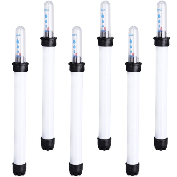 6 Pcs Water Level Indicator Commercial Greenhouse Accessories Sink Strainer Plants Air White