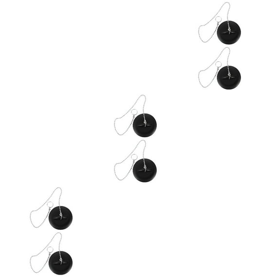 6 Pcs Water Trough Tub Drain Cover Bathtub Stoppers Household