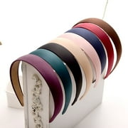 PIXNOR 6 Pcs Wide Elastic Fashion Headbands Head Hoop Hair Accessory Headwear for Women Girls