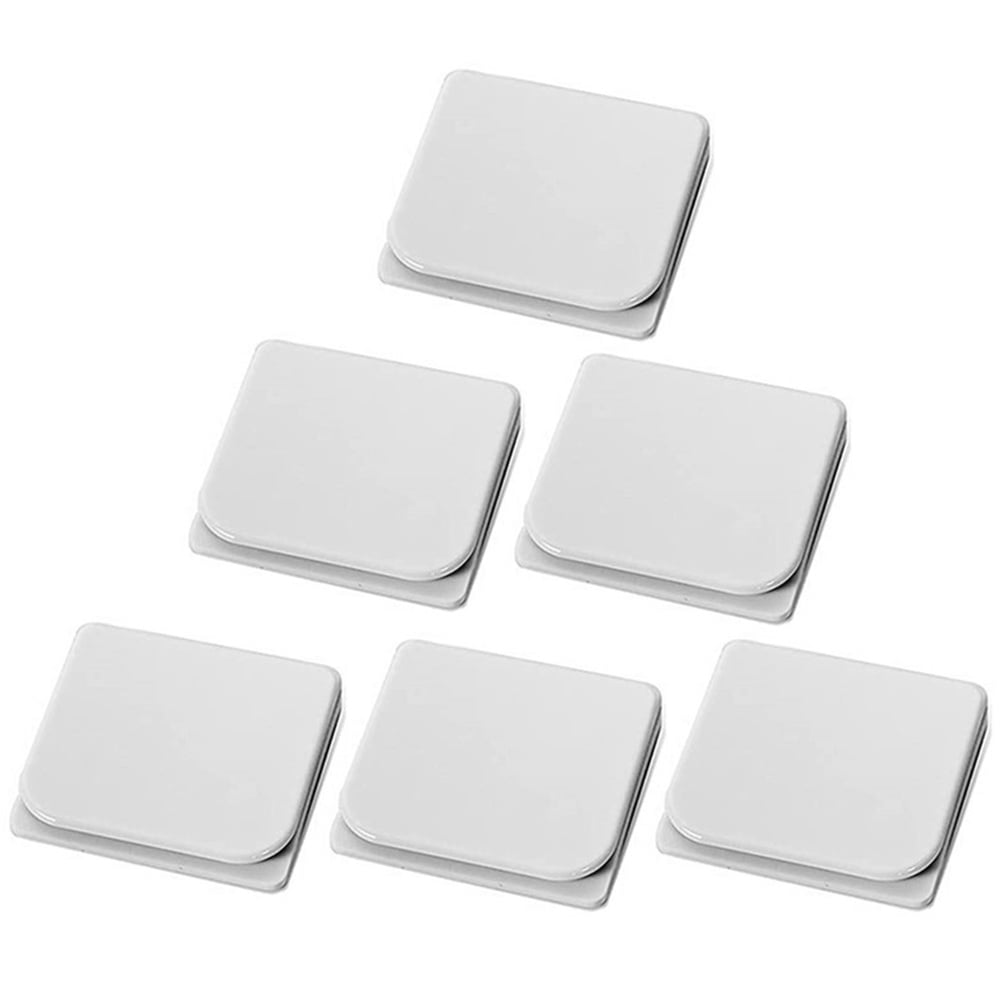 6 Pcs Window Curtains Curtain Clips Bathroom Curtain Clip for Wall