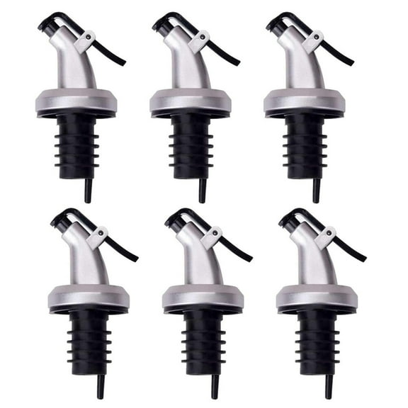 6 Pcs Wine Bottle Stoppers Oil Bottle Stopper Wine Bottle Stopper Wedding Favors Vinegar Bottle Spouts Wine Preserver