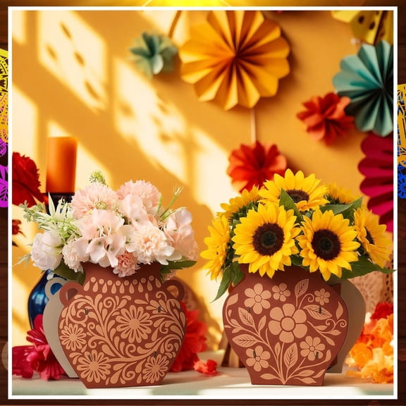 6 Pcs Wooden Football Centerpieces for Tables Sports Game Decorations Tabletop Flower Boxes Football Party Favor for Birthday Table Decor Match Supplies