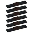 thumbnail image 1 of 6 Pcs Wrap-Around Felt Furniture Pads with Hook and Loop Fasteners,Non-Slip Chair Leg Floor Protectors, Bar Stool Glides,Chair Bottom Protector for Chairs,Patio Furniture Feet(Black), 1 of 9