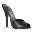 thumbnail image 1 of 6" Peep Toe Mule - Blk Leather, 5, 1 of 2