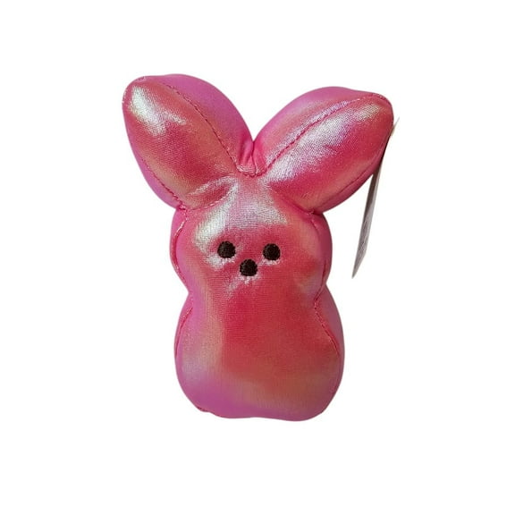 6" Peeps Easter Bunny Plush - Shiny Pink