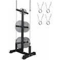 thumbnail image 1 of -Pegs Olympic Weight Plate &; Barbells - Weight Plate Tree Holder &; Vertical Barbell Rack, 1 of 7