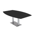 thumbnail image 1 of 6 Person Boat Conference Table with Metal Base Data And Electric Unit, 1 of 6